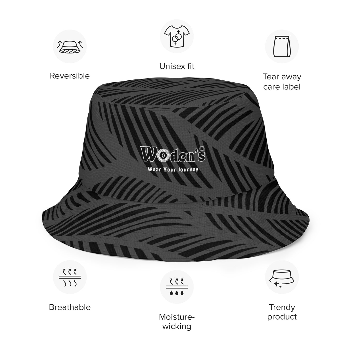 Woden's® Suave Reversible Bucket Hat