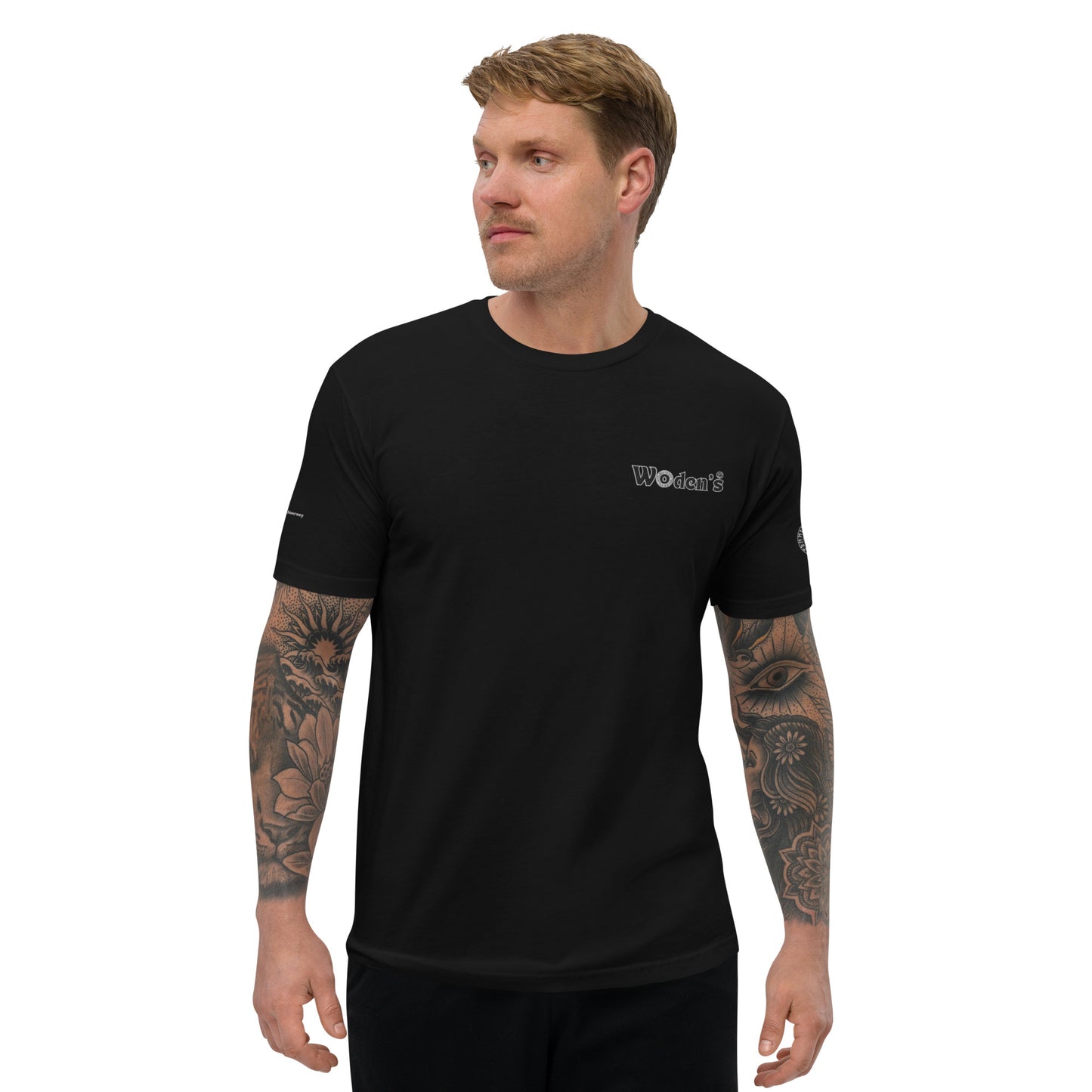 Woden's® Short Sleeve Fitted T-shirt For Men, Various Colors