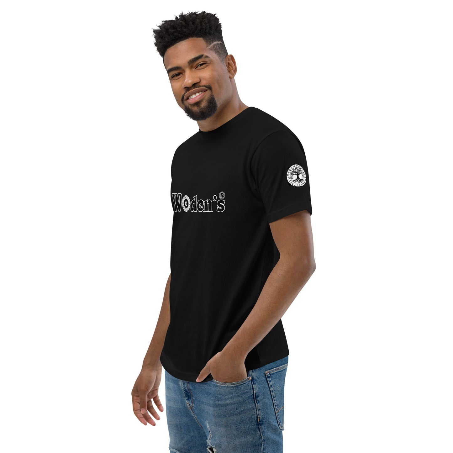 Woden's® Short Sleeve Cotton T-shirt | Dark Colors