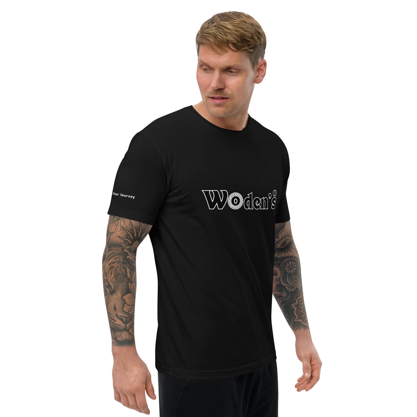 Woden's® Short Sleeve Cotton T-shirt | Dark Colors