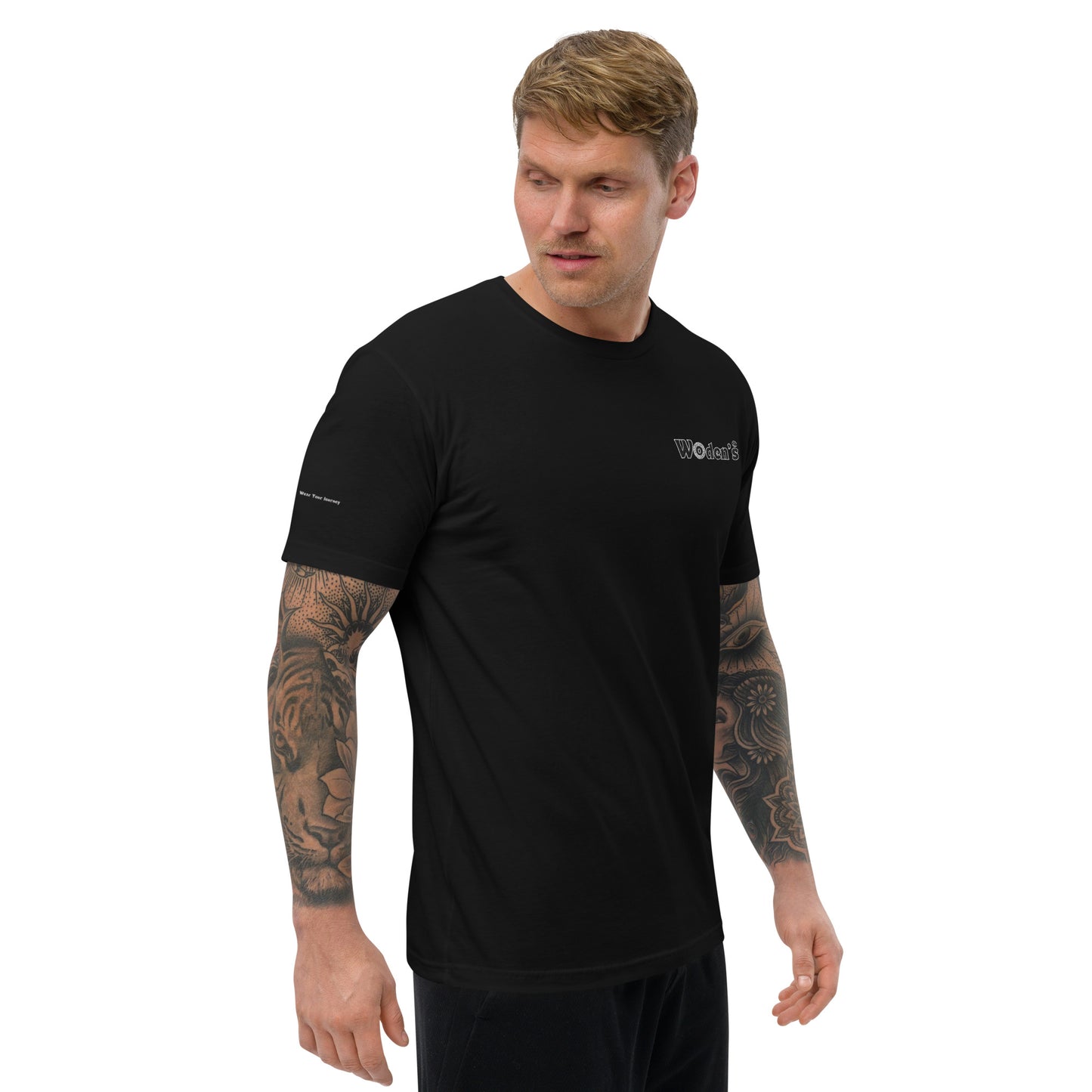 Woden's® Short Sleeve Fitted T-shirt For Men, Various Colors