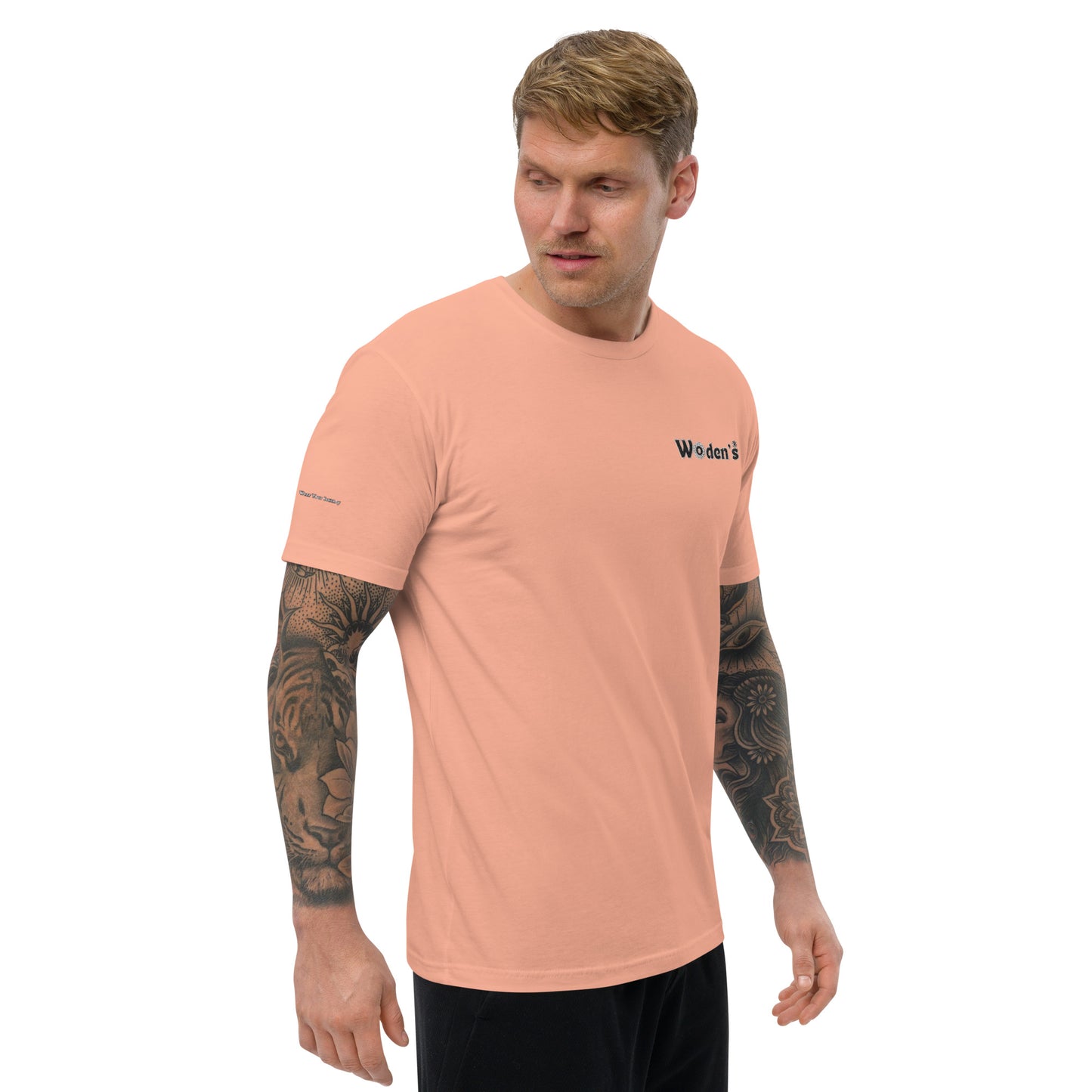 Woden's® Short Sleeve Fitted T-shirt For Men, Various Colors