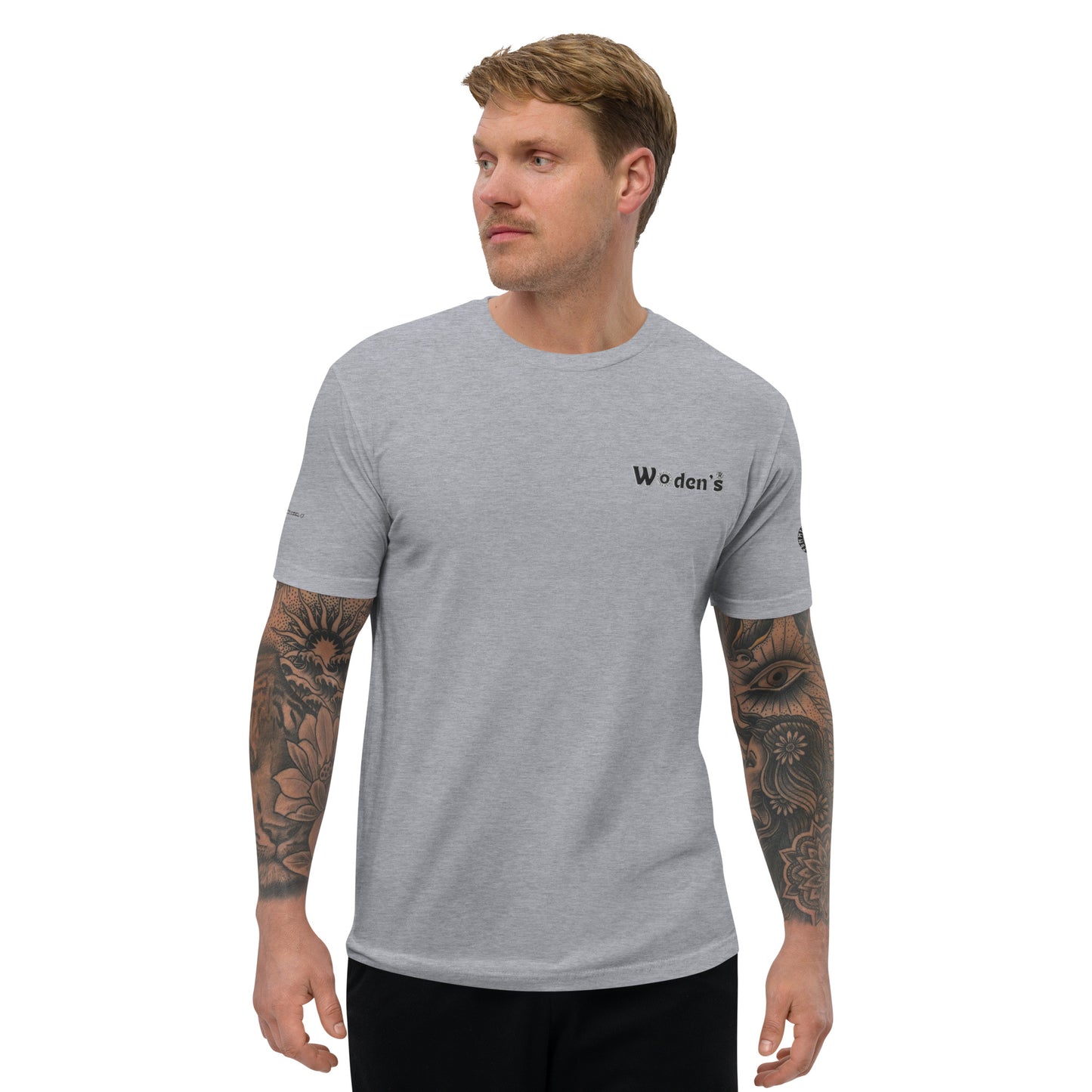 Woden's® Short Sleeve Fitted T-shirt For Men, Various Colors