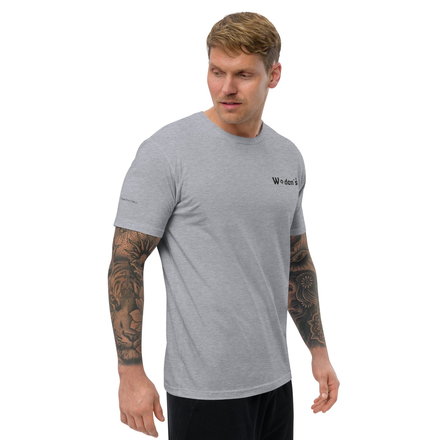 Woden's® Short Sleeve Fitted T-shirt For Men, Various Colors