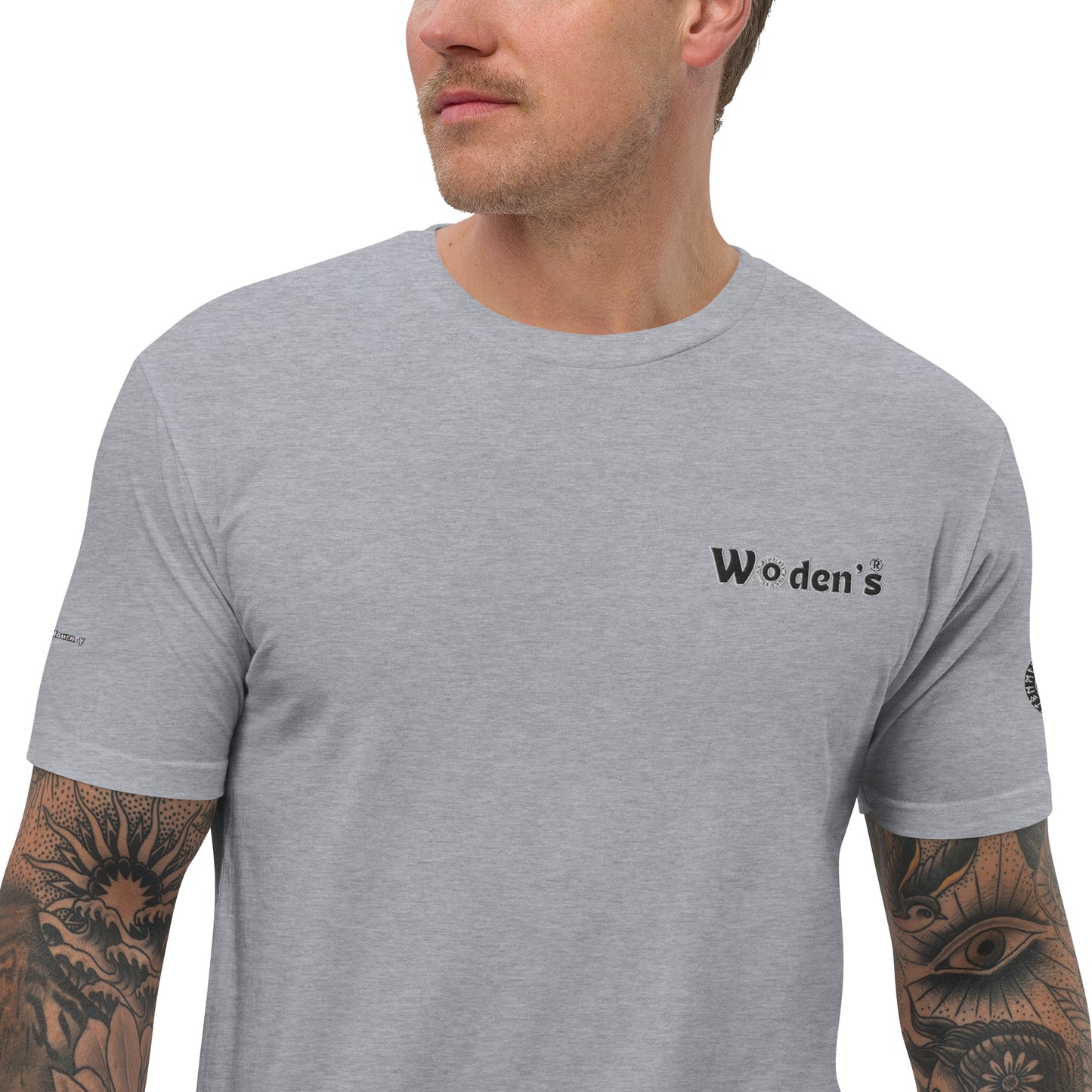 Woden's® Short Sleeve Fitted T-shirt For Men, Various Colors