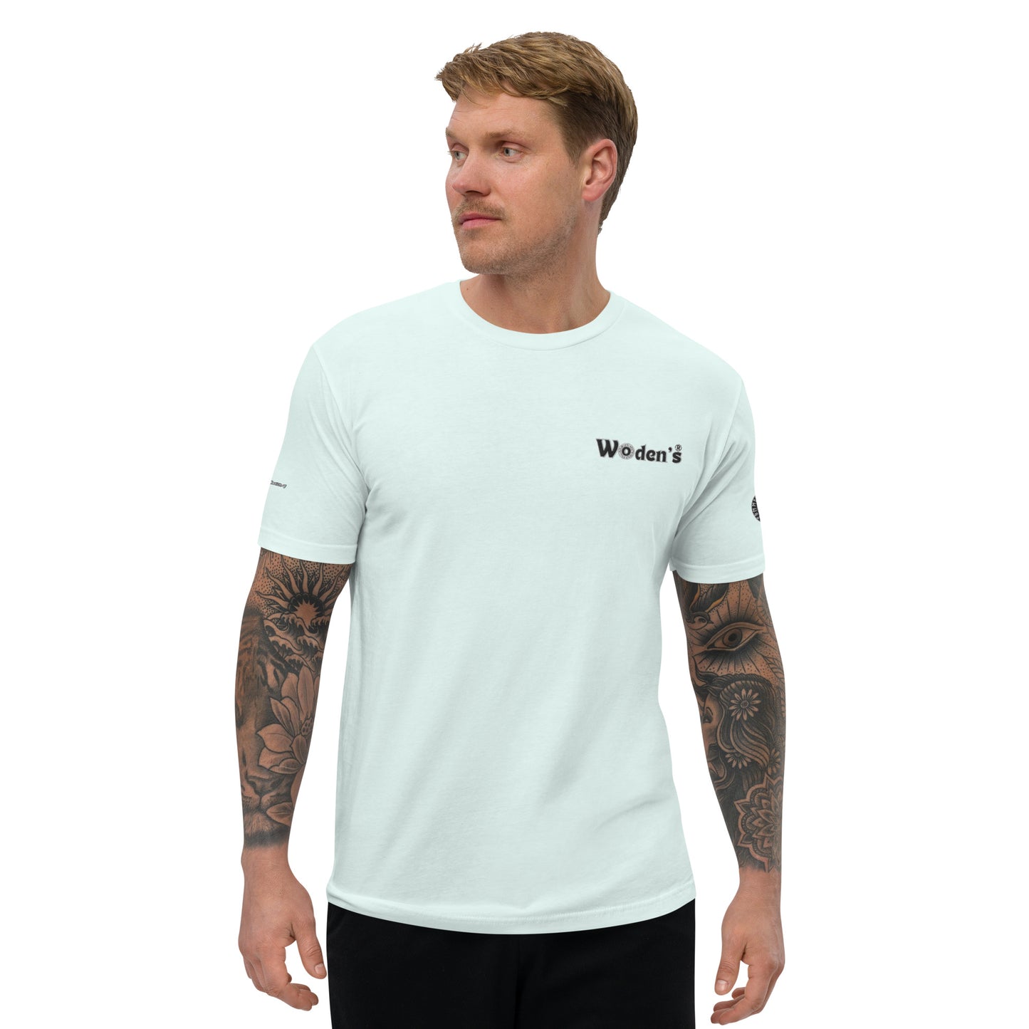 Woden's® Short Sleeve Fitted T-shirt For Men, Various Colors