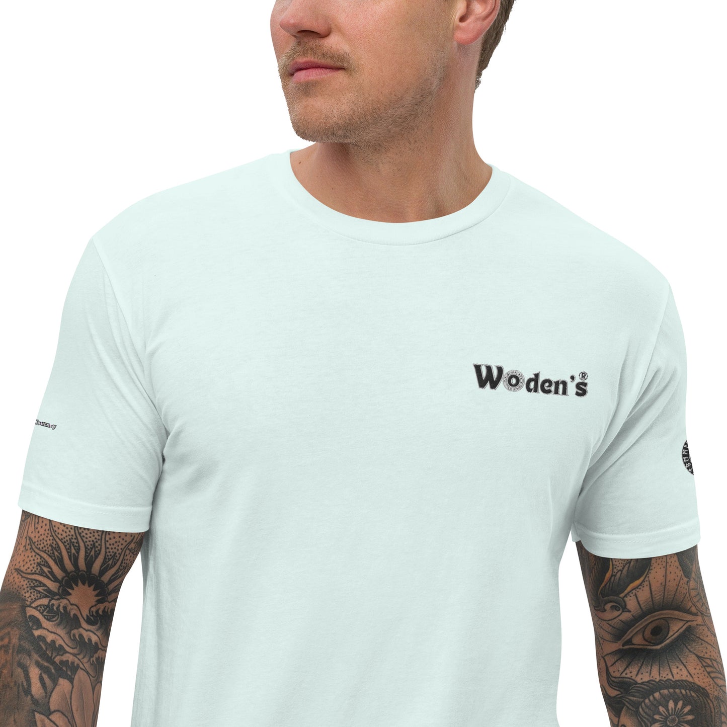 Woden's® Short Sleeve Fitted T-shirt For Men, Various Colors