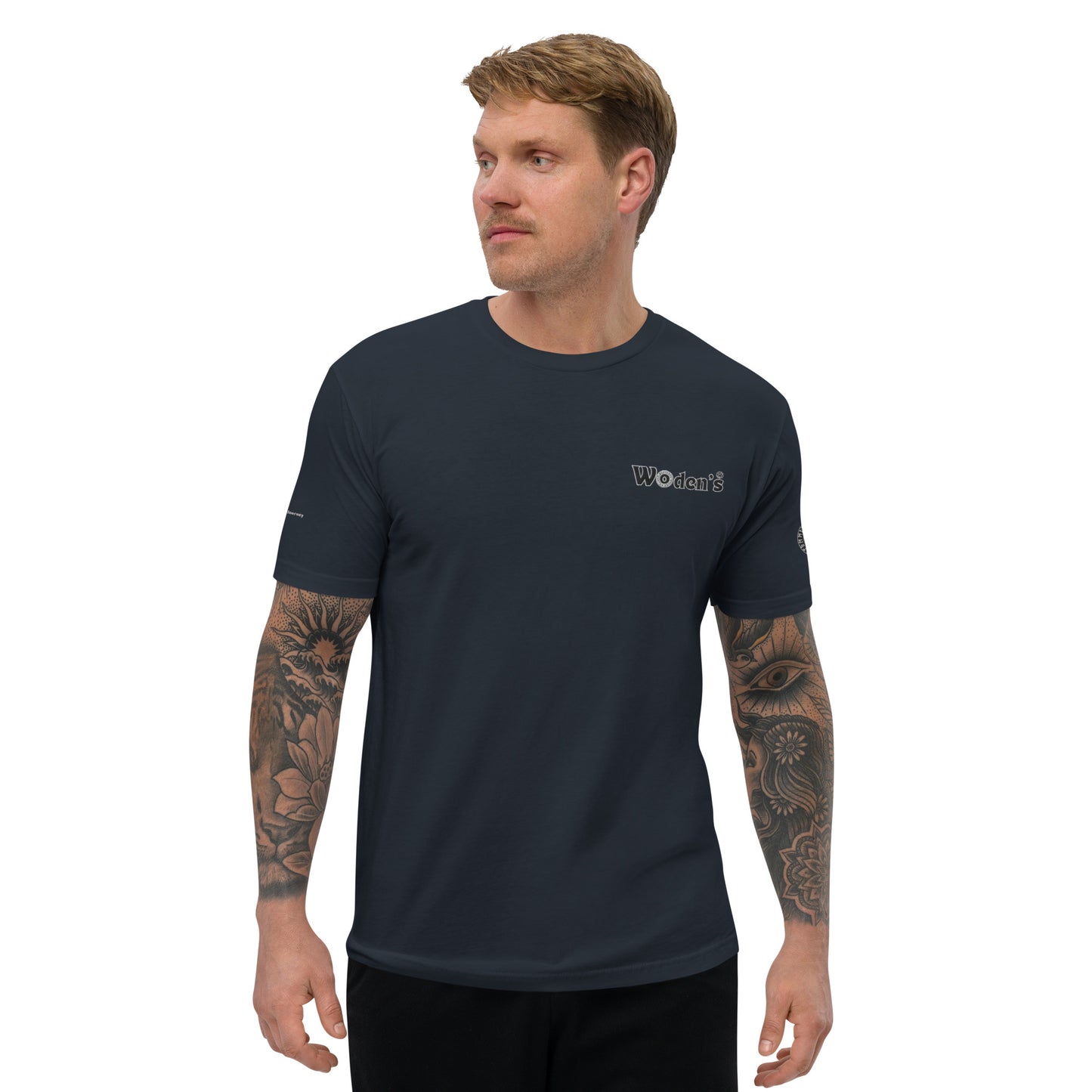 Woden's® Short Sleeve Fitted T-shirt For Men, Various Colors