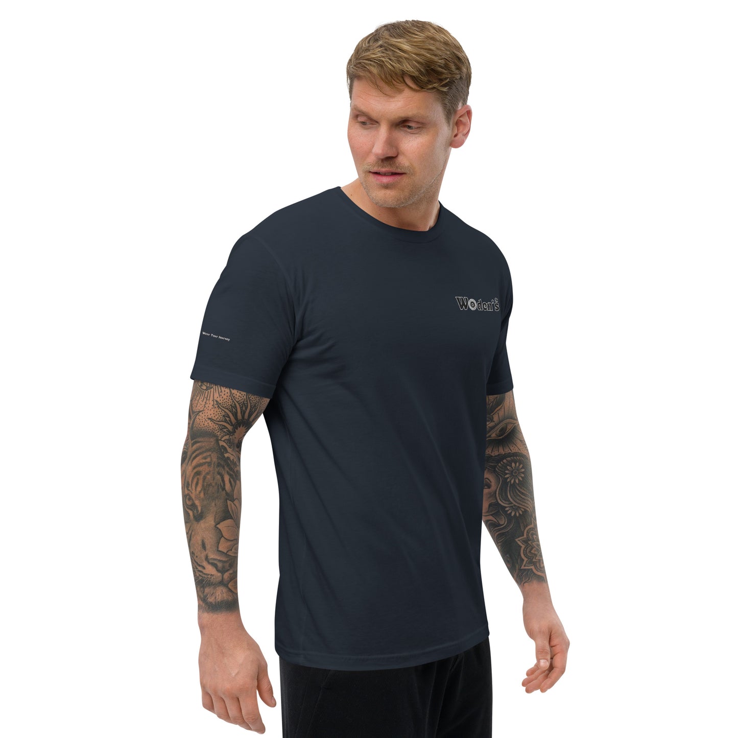 Woden's® Short Sleeve Fitted T-shirt For Men, Various Colors