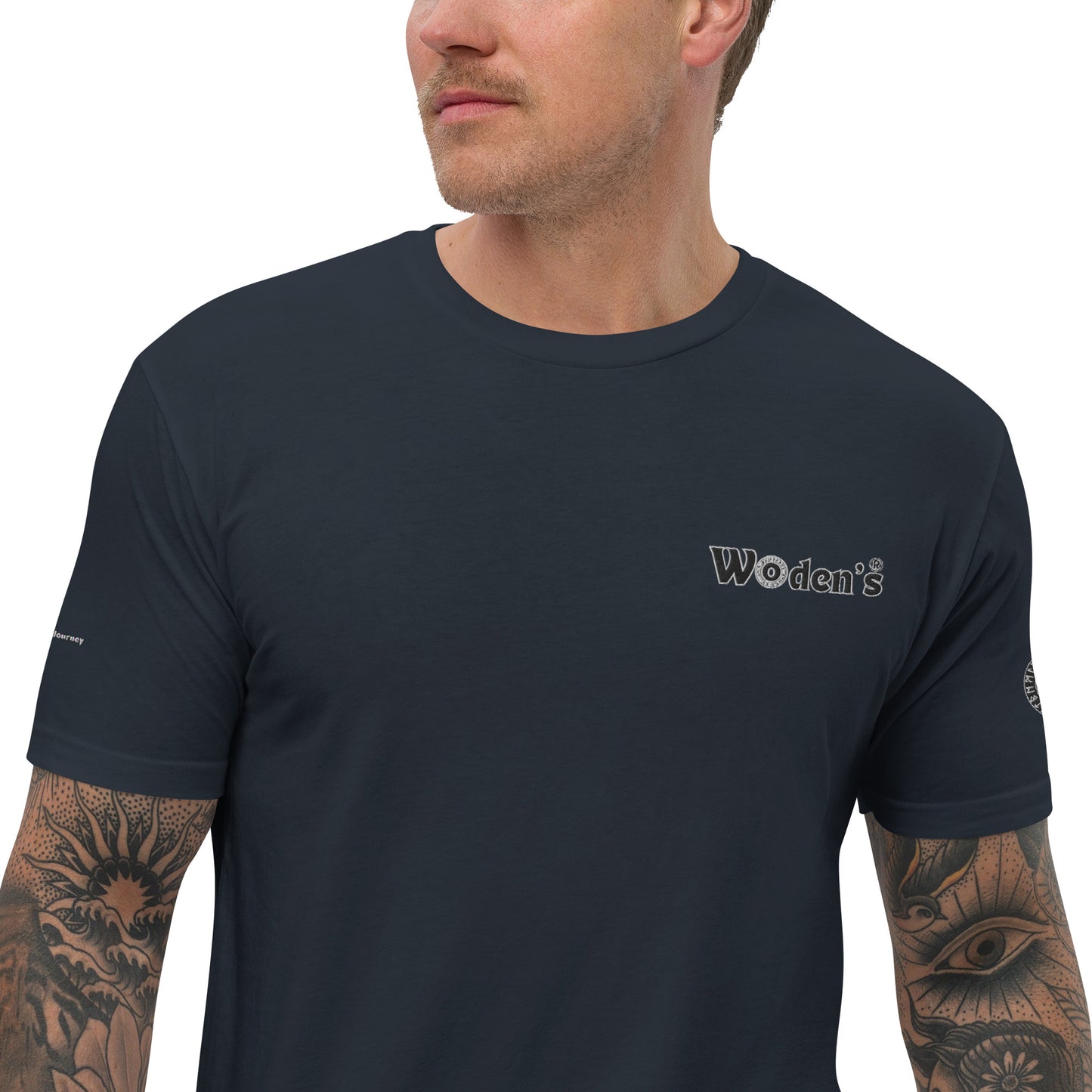 Woden's® Short Sleeve Fitted T-shirt For Men, Various Colors