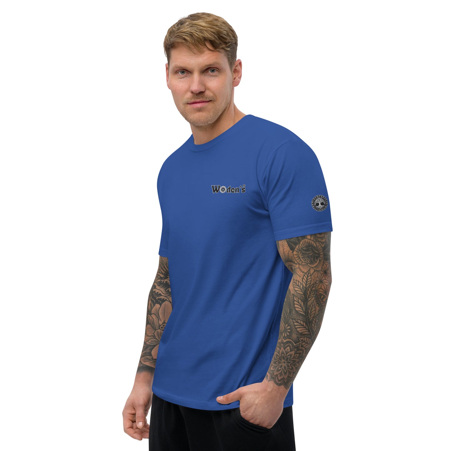 Woden's® Short Sleeve Fitted T-shirt For Men, Various Colors