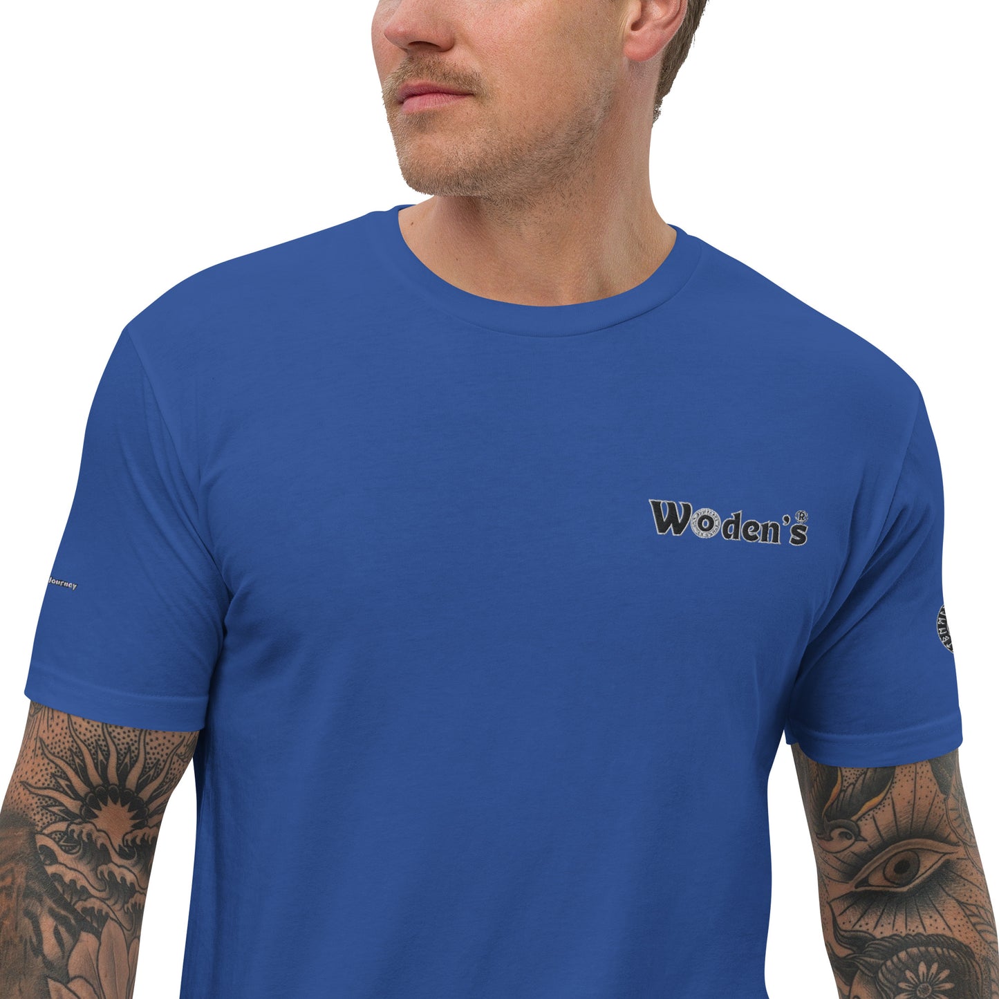 Woden's® Short Sleeve Fitted T-shirt For Men, Various Colors