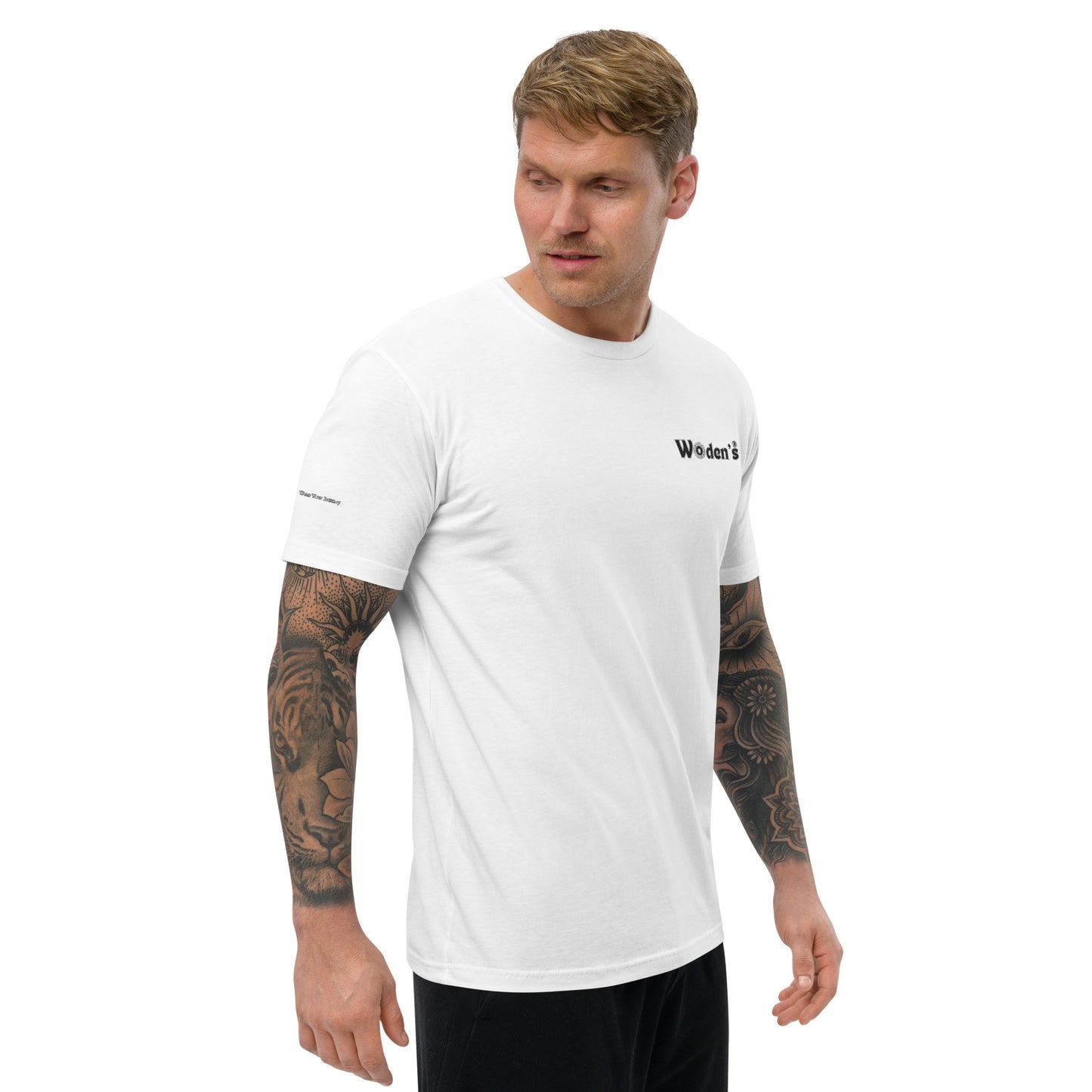 Woden's® Short Sleeve Fitted T-shirt For Men, Various Colors