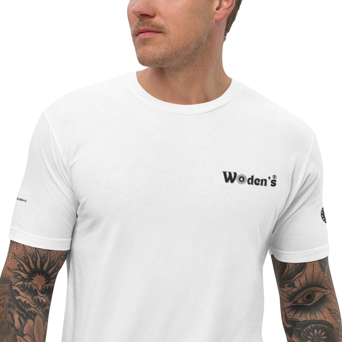 Woden's® Short Sleeve Fitted T-shirt For Men, Various Colors