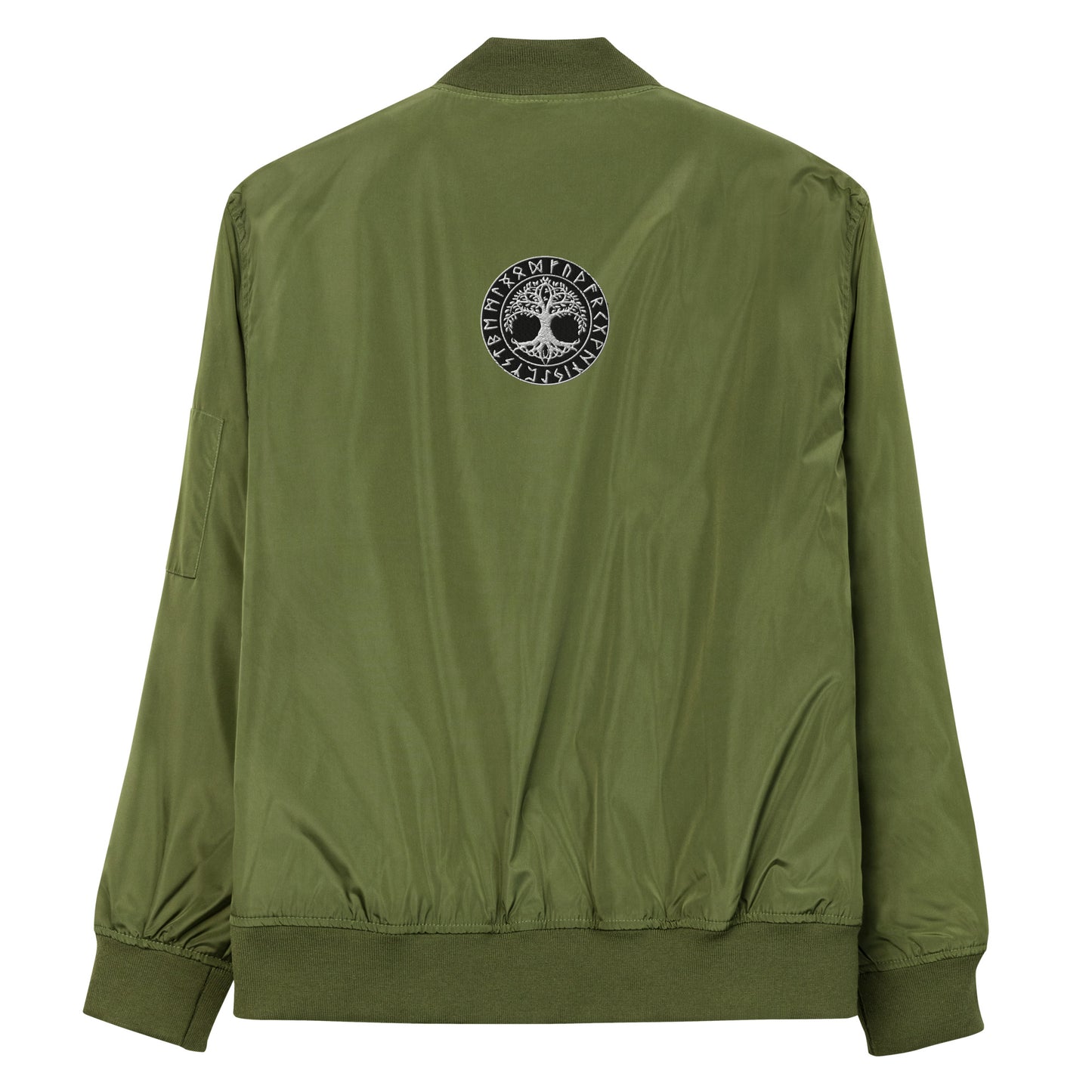 Woden's® Premium Green/Black Bomber Jacket | Unisex