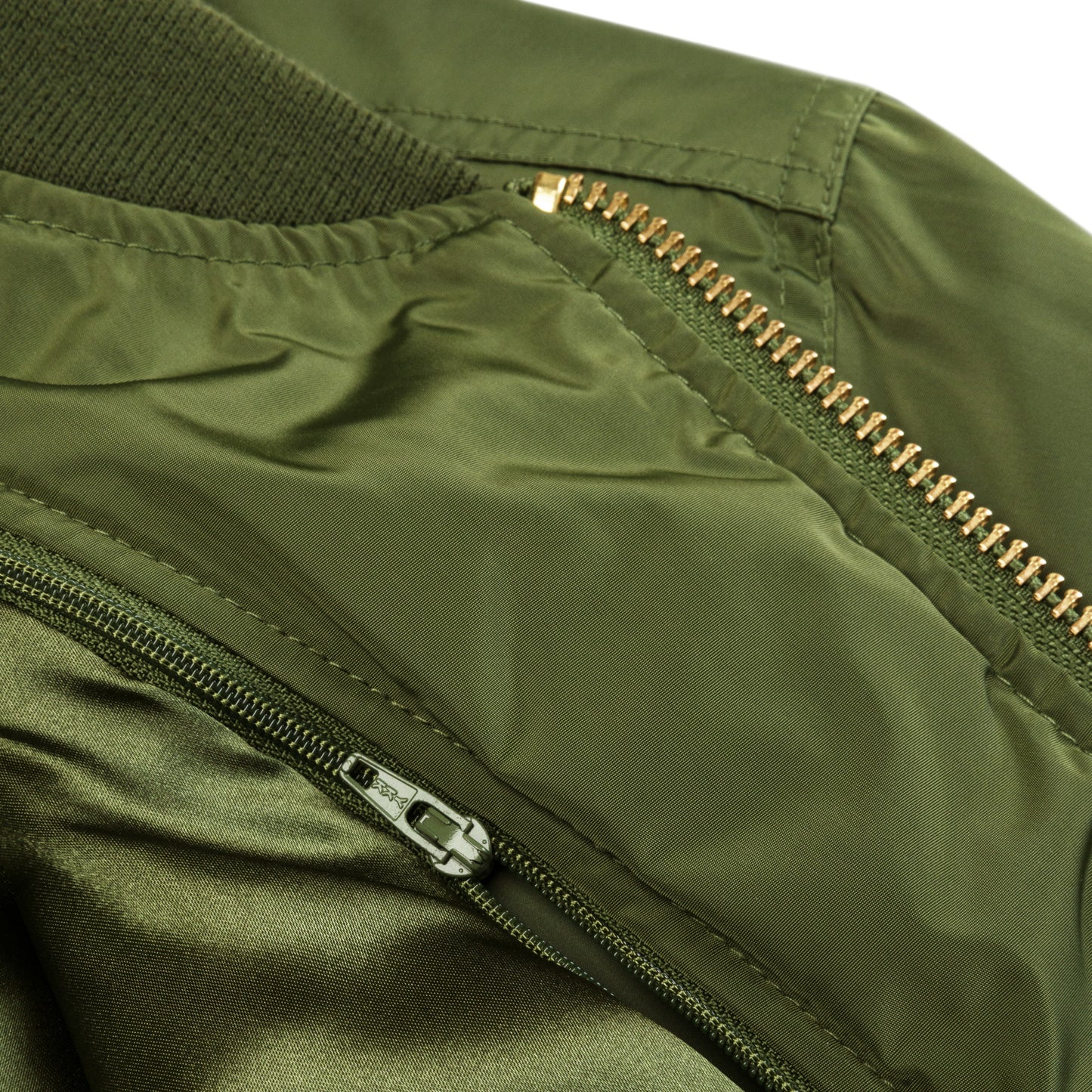 Woden's® Premium Green/Black Bomber Jacket | Unisex