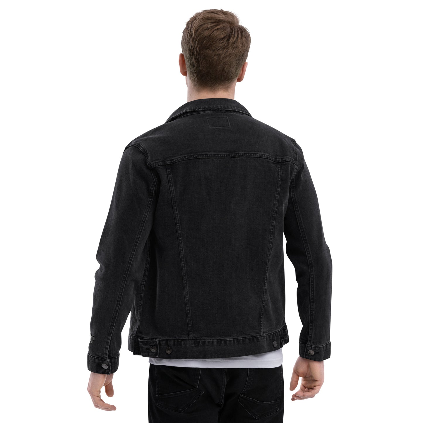 Woden's® Classic Black Denim Jacket | Unisex