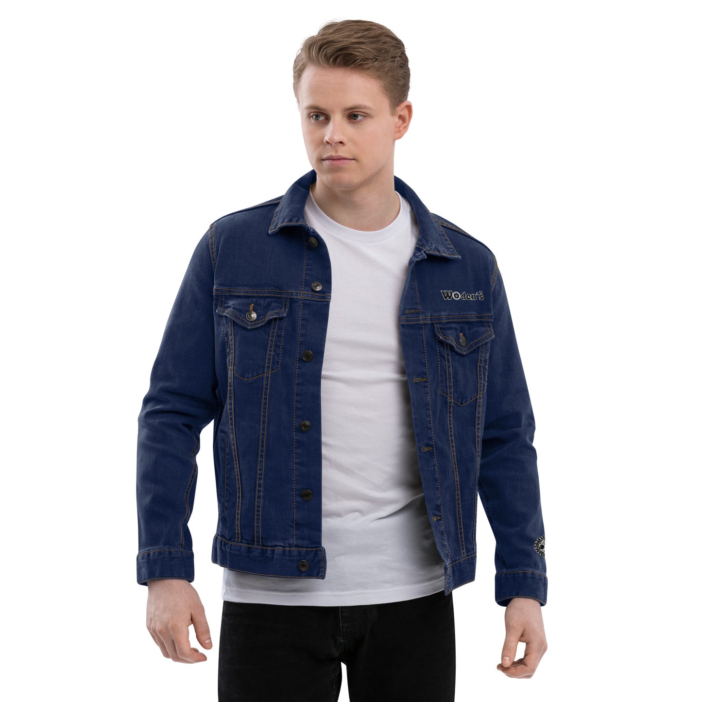 Woden's® Classic Navy Blue Denim Jacket | Unisex