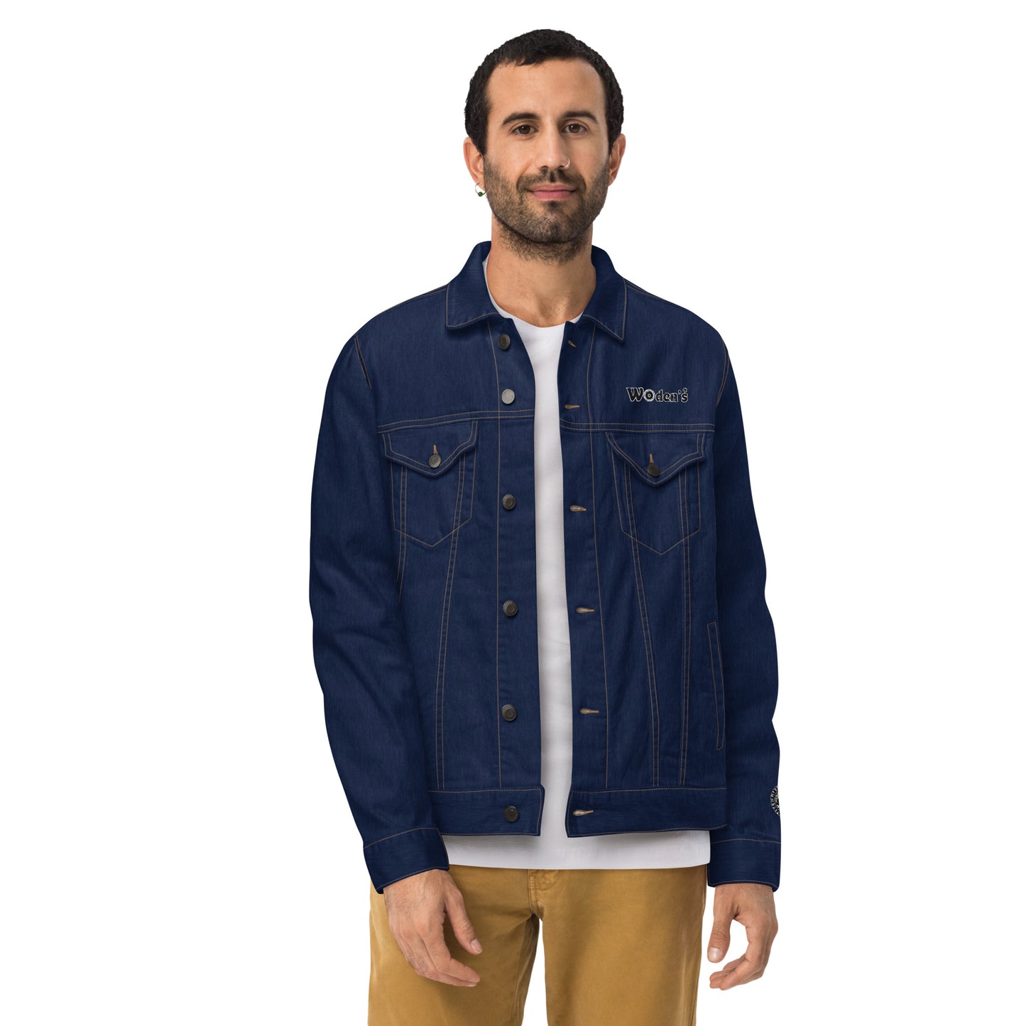 Woden's® Classic Navy Blue Denim Jacket | Unisex