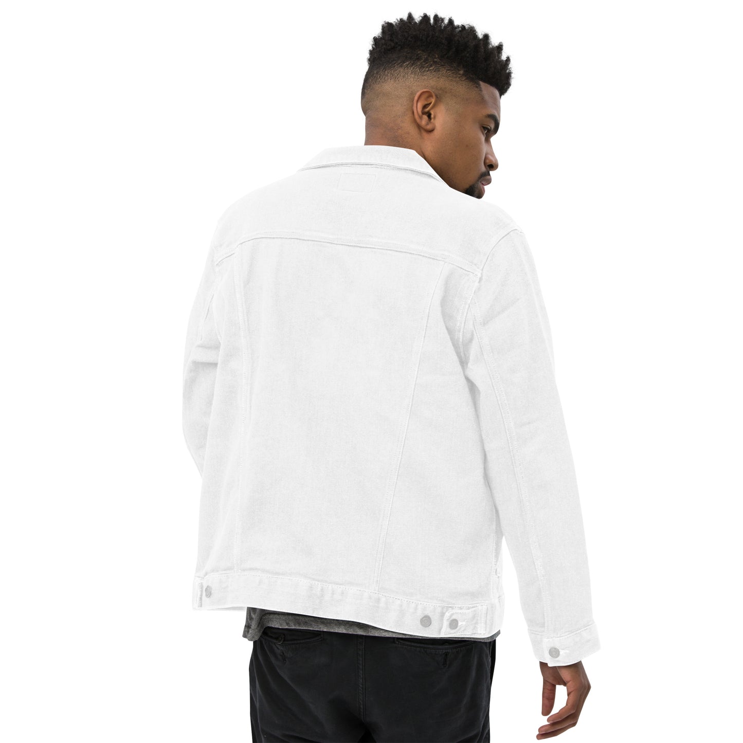 Woden's® Classic White Denim Jacket | Unisex