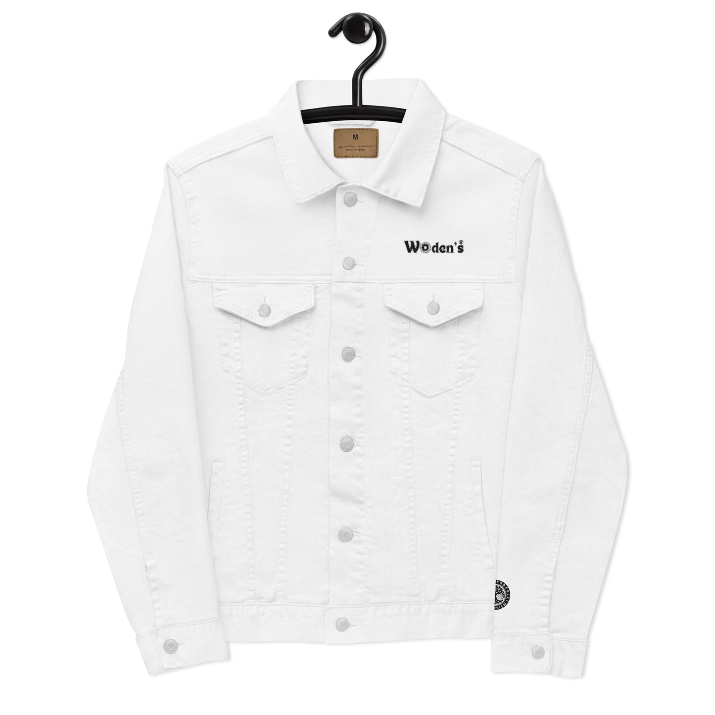 Woden's® Classic White Denim Jacket | Unisex