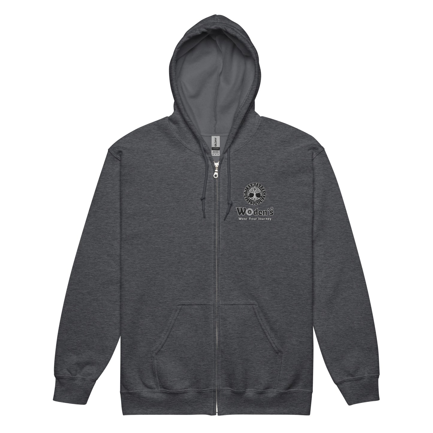 Woden's® Heavy Blend Zip Hoodie, Various Colors | Unisex