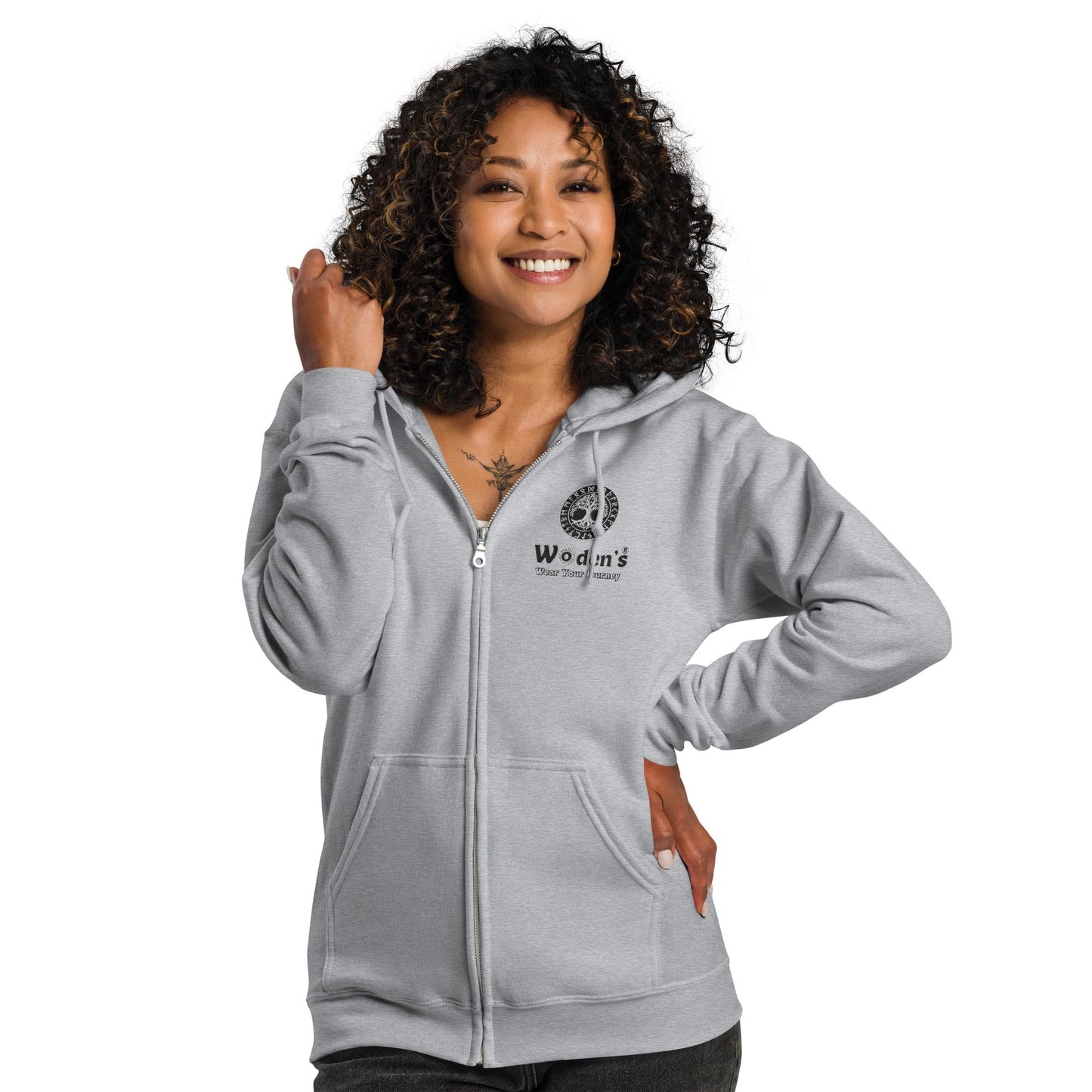 Woden's® Heavy Blend Zip Hoodie, Various Colors | Unisex