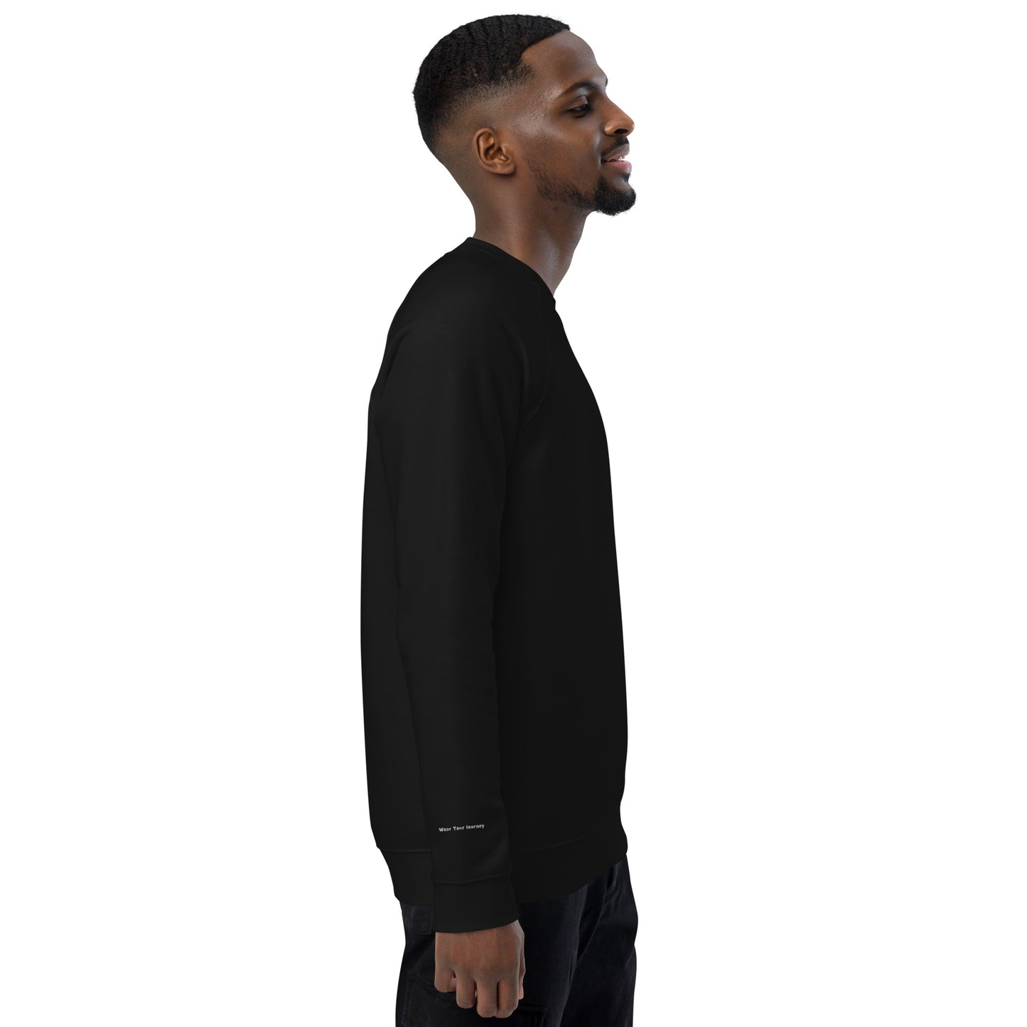 Woden's® Organic Raglan Dark Sweatshirt | Unisex