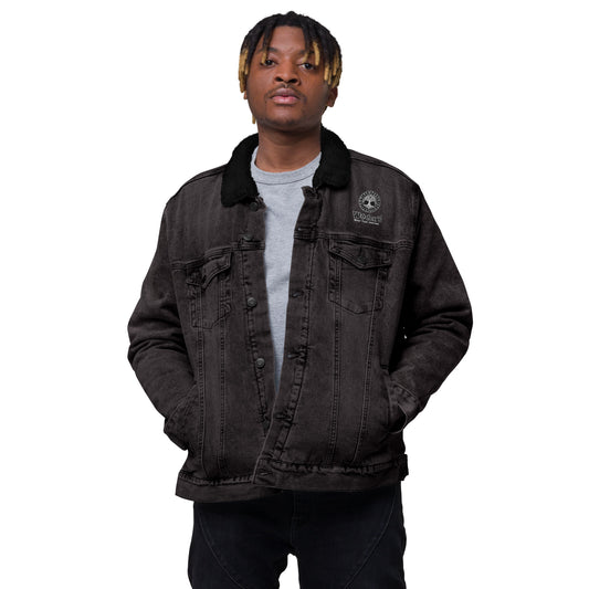 Woden's® Dark Denim Sherpa Jacket | Unisex