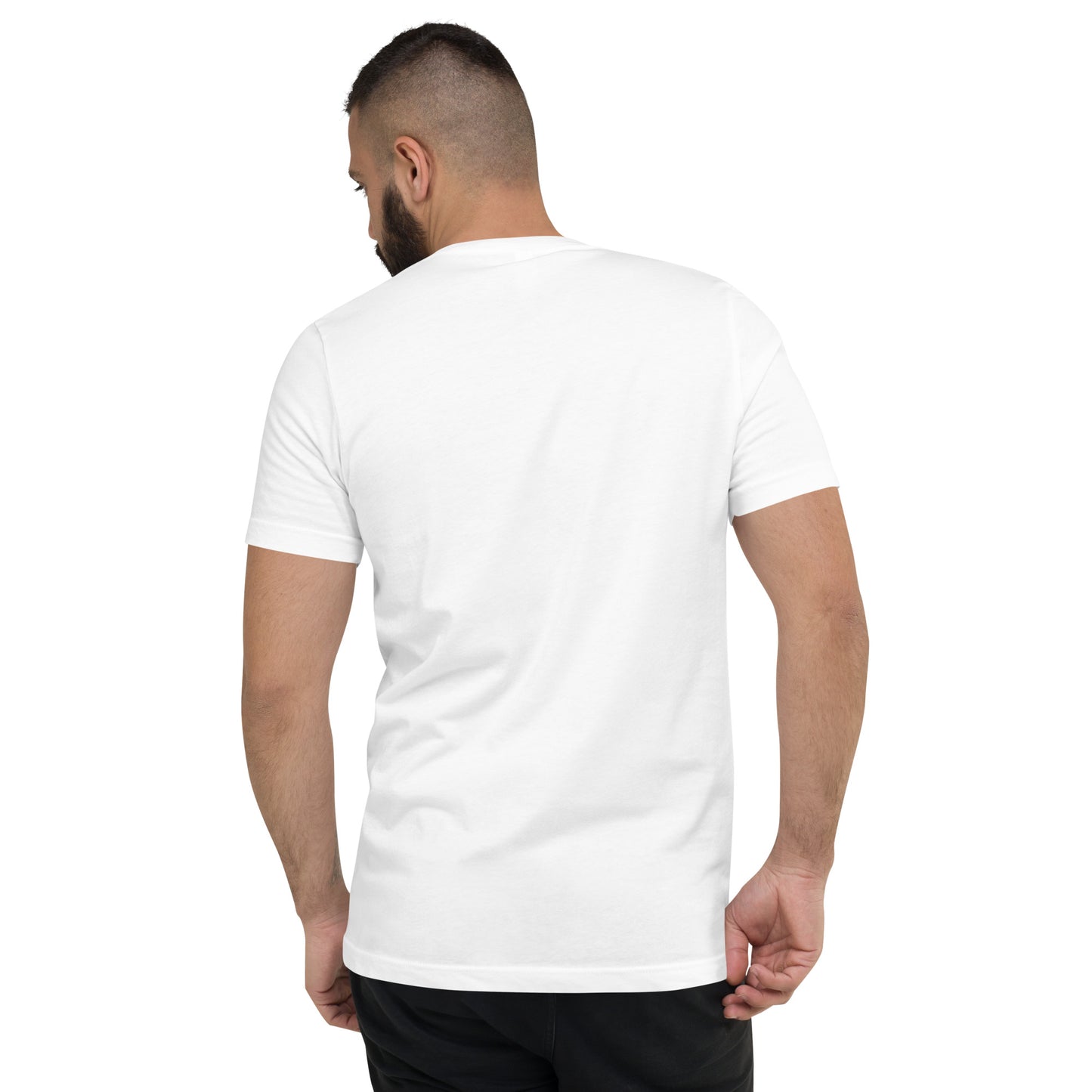 Woden's® Short Sleeve V-Neck T-Shirt, Black or White | Unisex