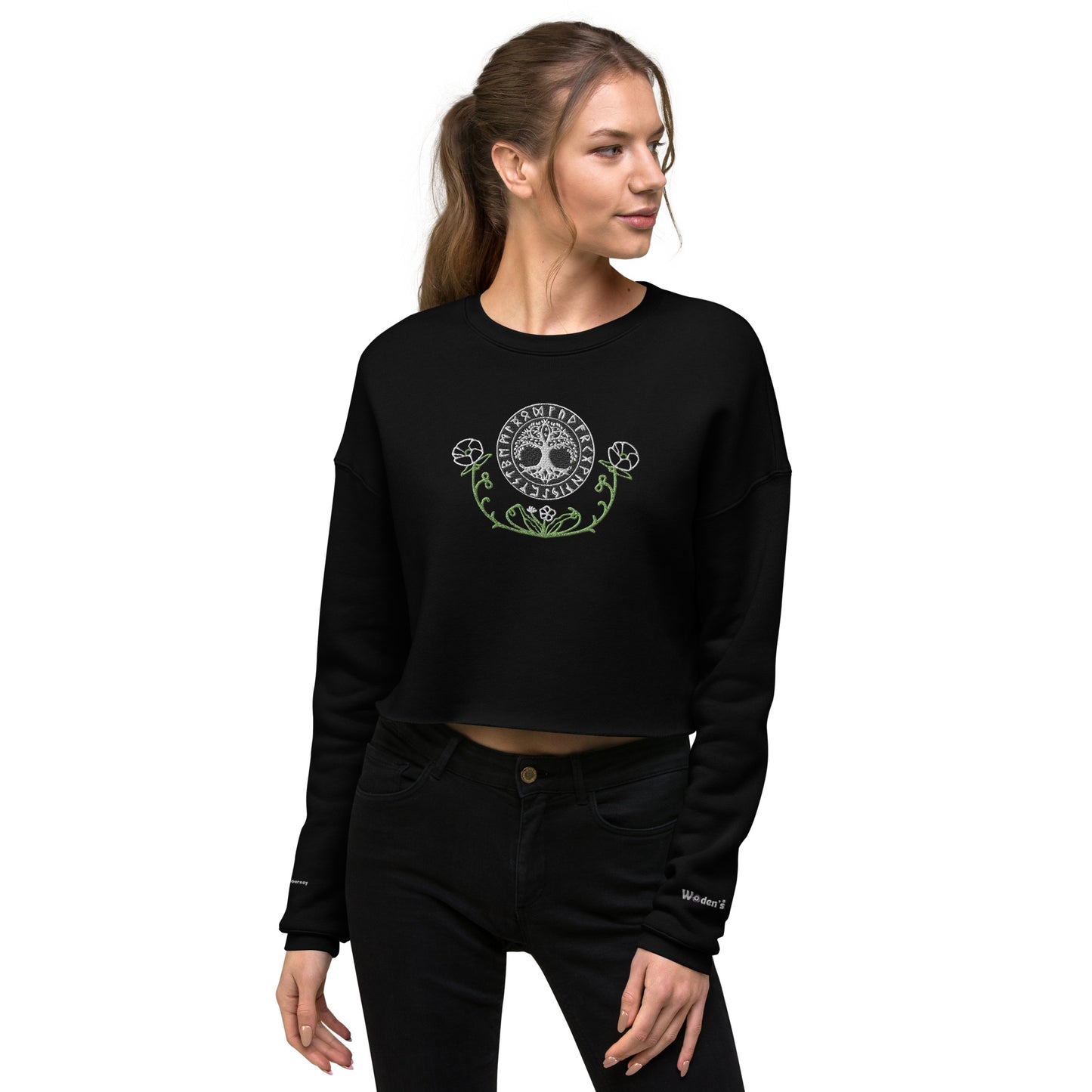 Woden's® Crop Sweatshirt, Various Colors | Women