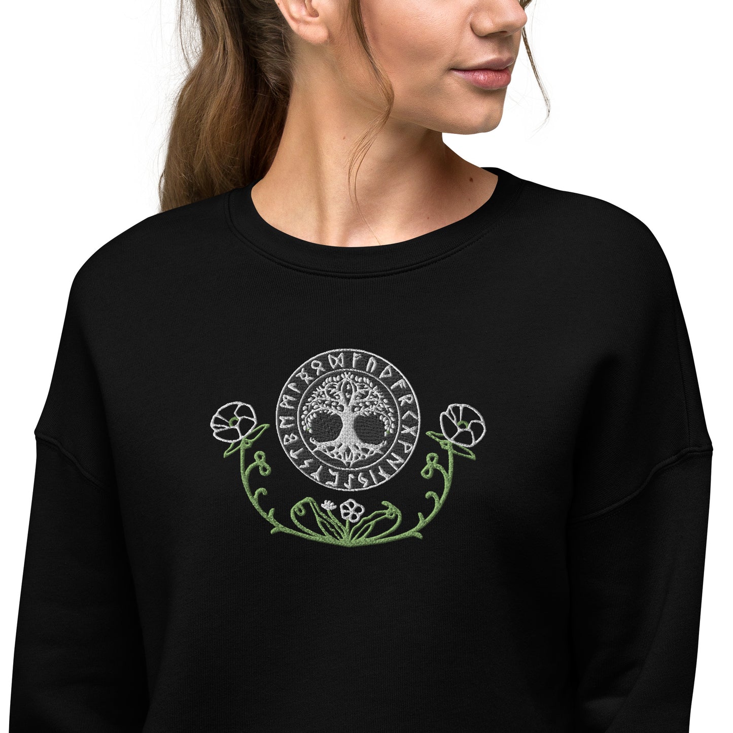 Woden's® Crop Sweatshirt, Various Colors | Women