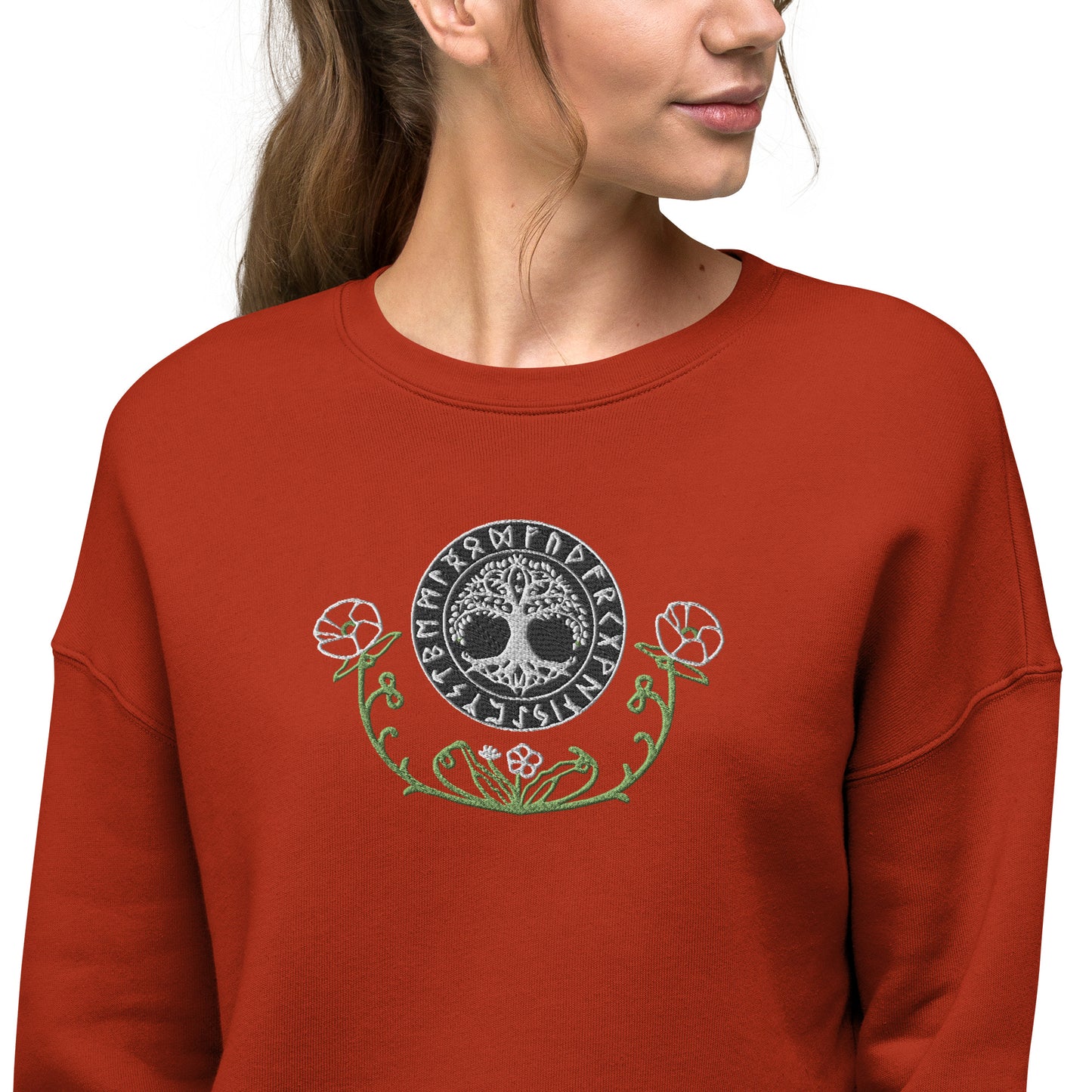 Woden's® Crop Sweatshirt, Various Colors | Women