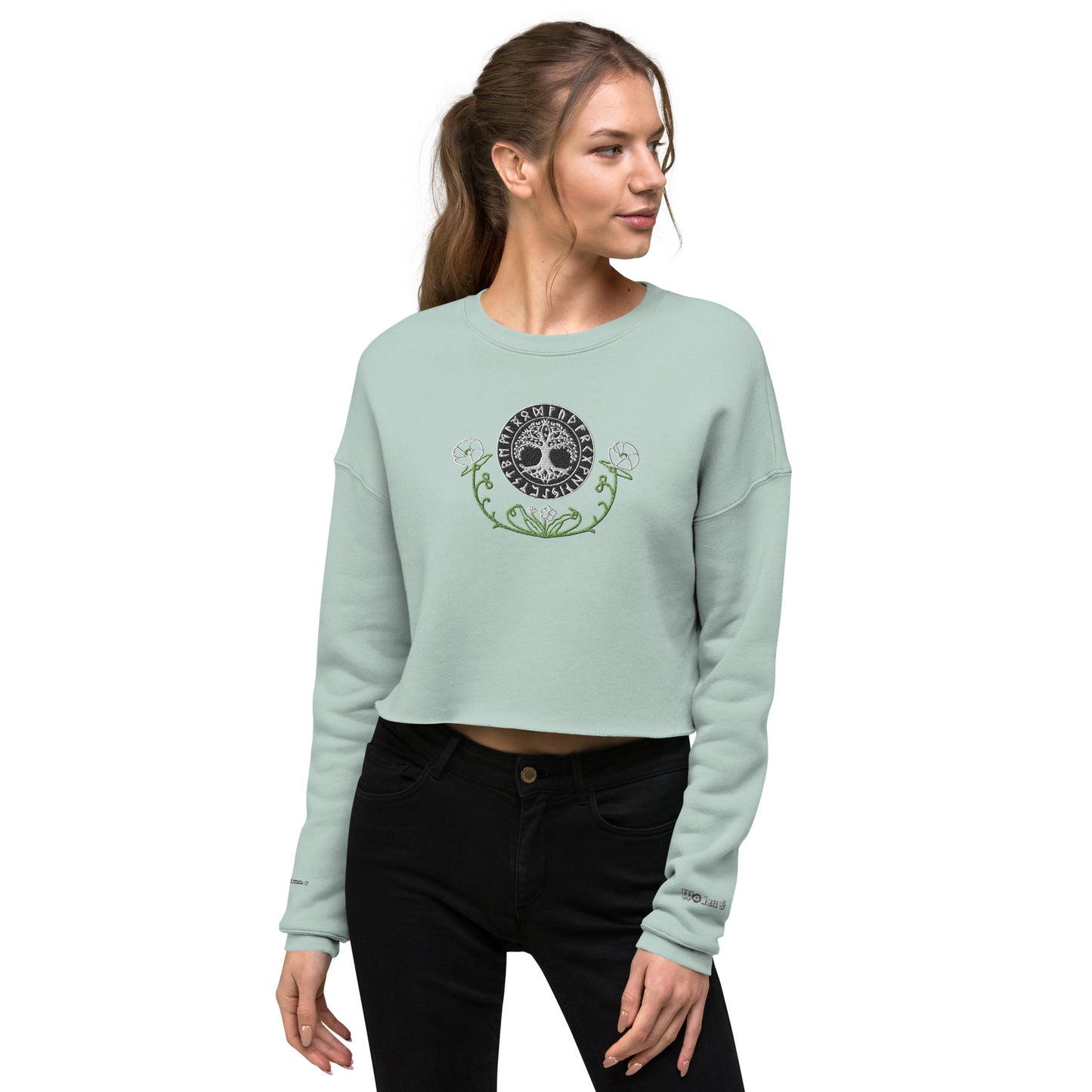 Woden's® Crop Sweatshirt, Various Colors | Women