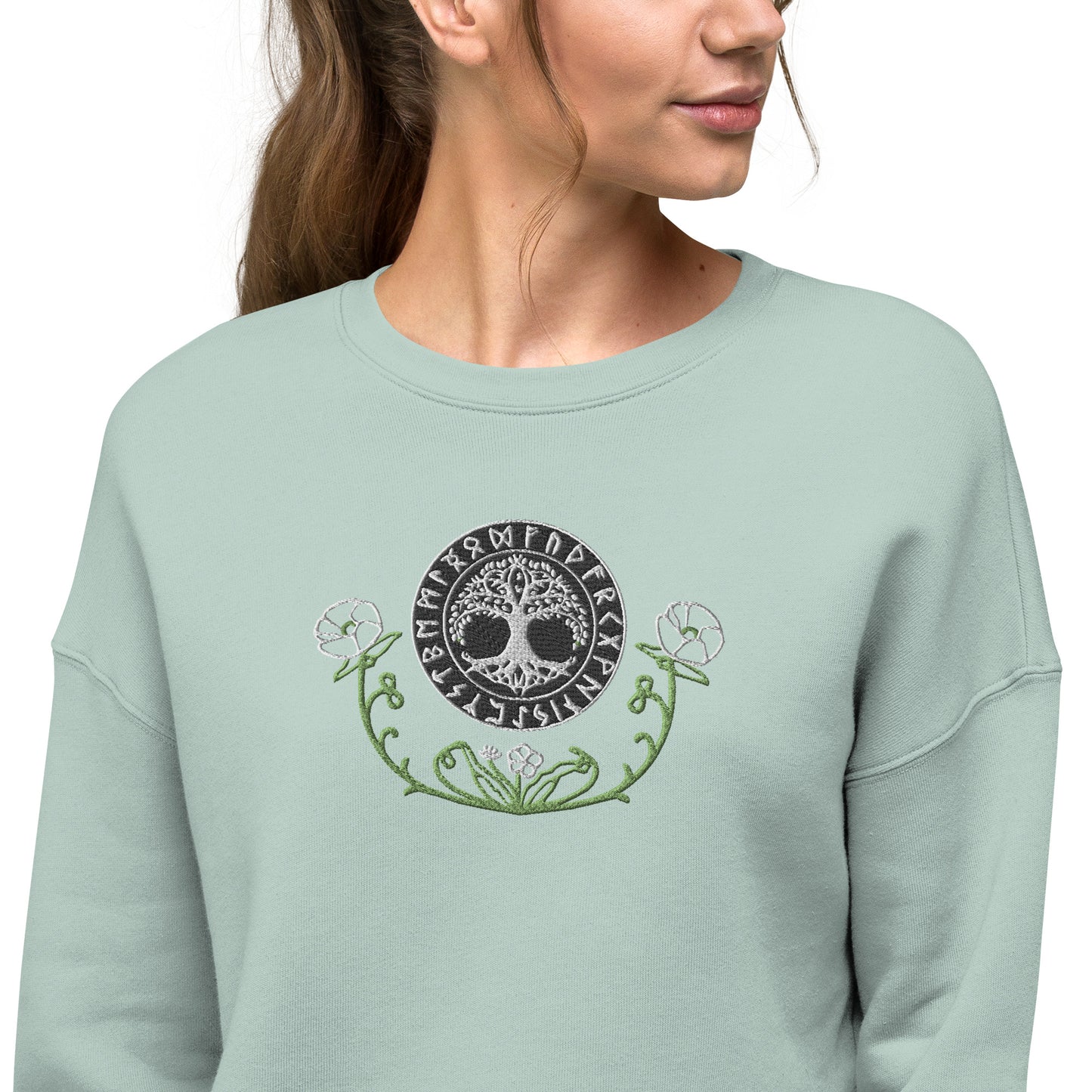 Woden's® Crop Sweatshirt, Various Colors | Women