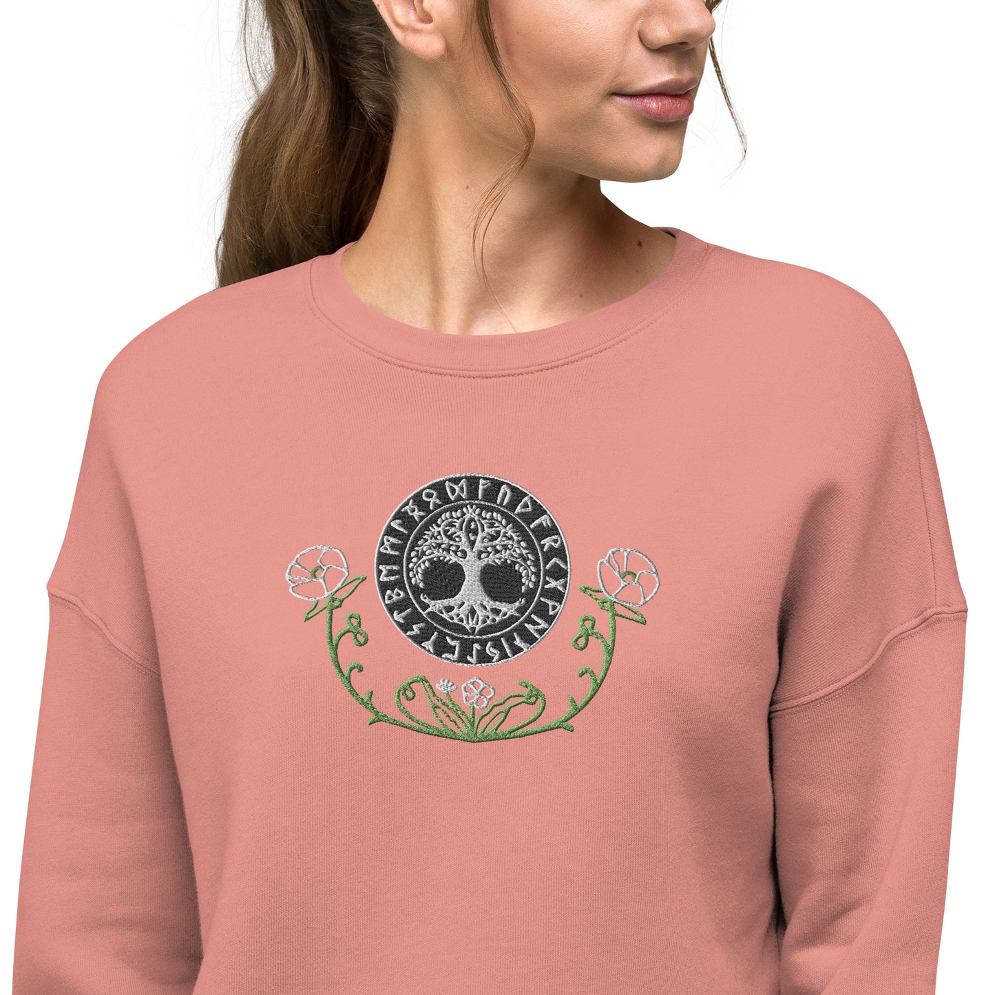 Woden's® Crop Sweatshirt, Various Colors | Women