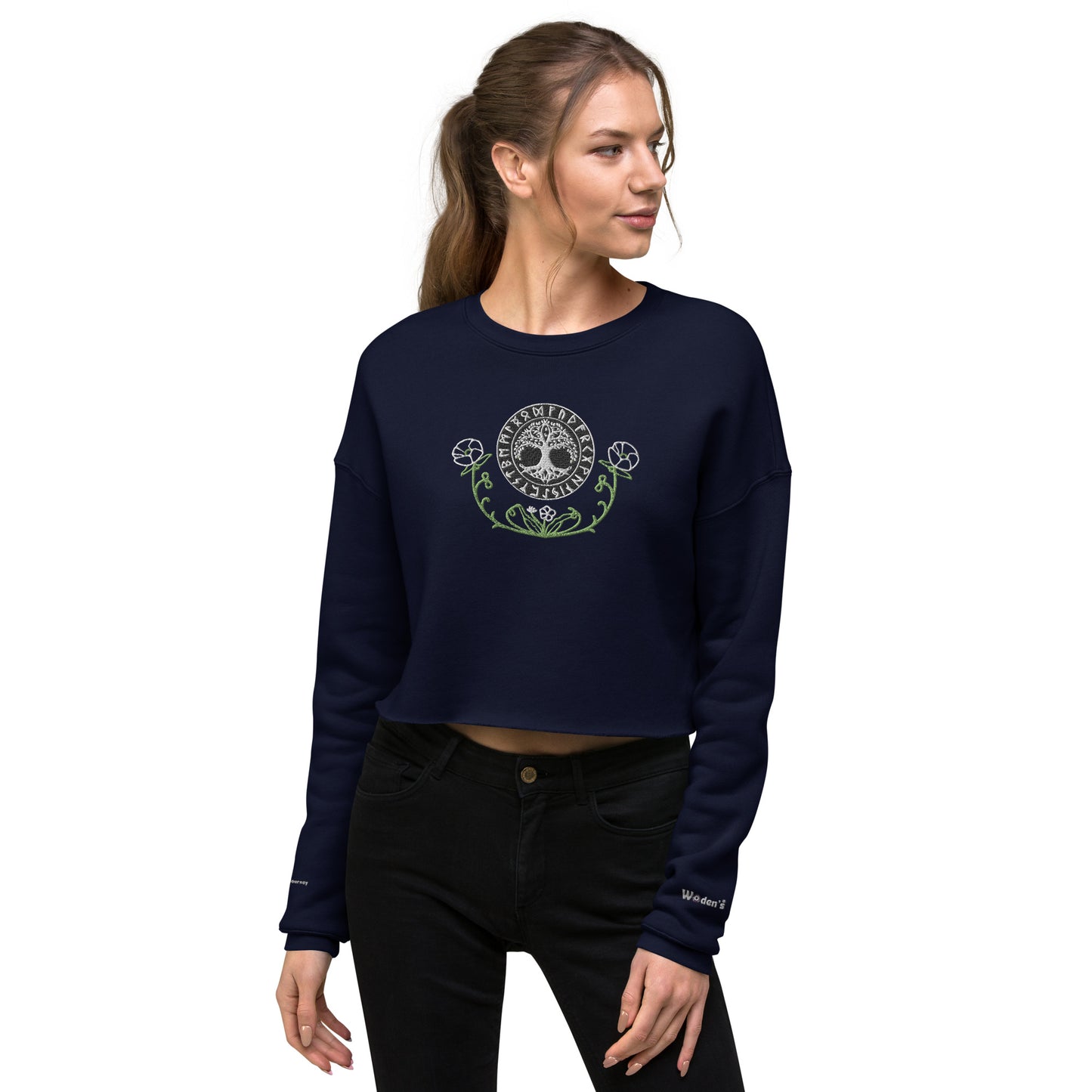 Woden's® Crop Sweatshirt, Various Colors | Women